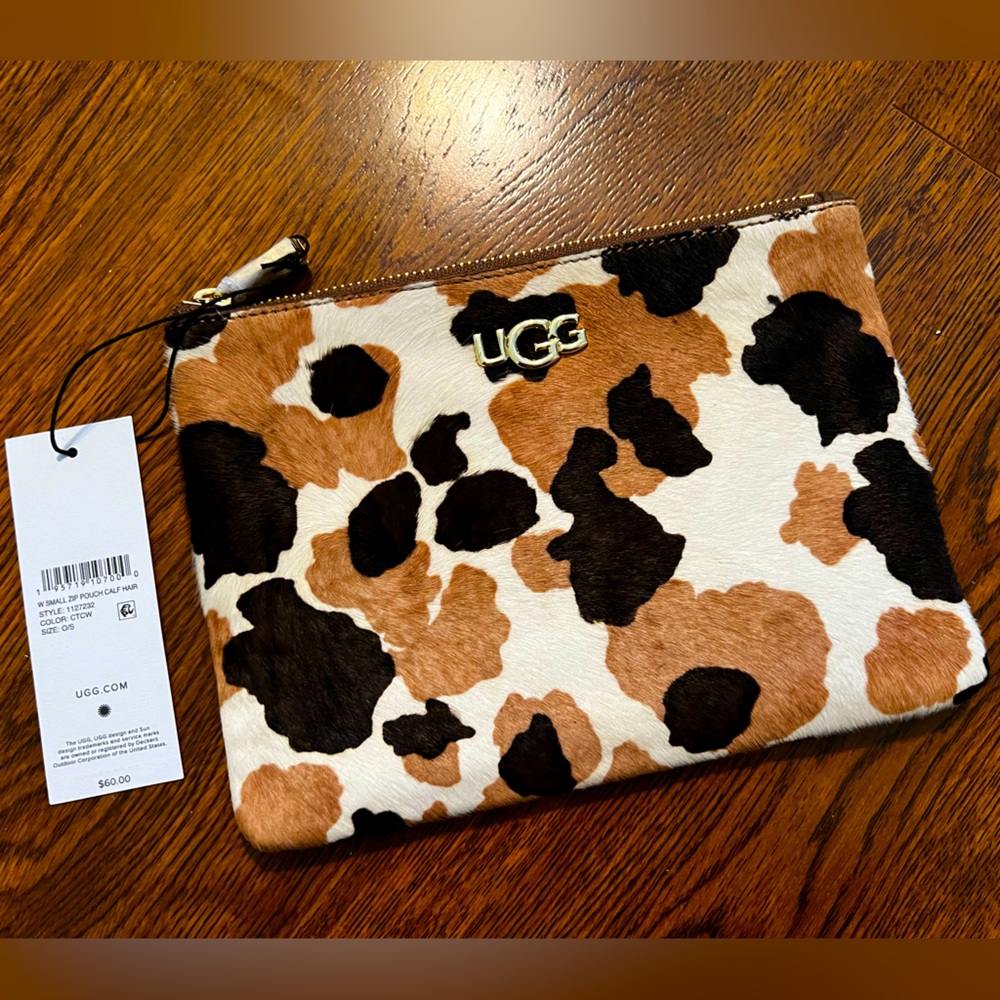 UGG Small Calf Hair Clutch NWT